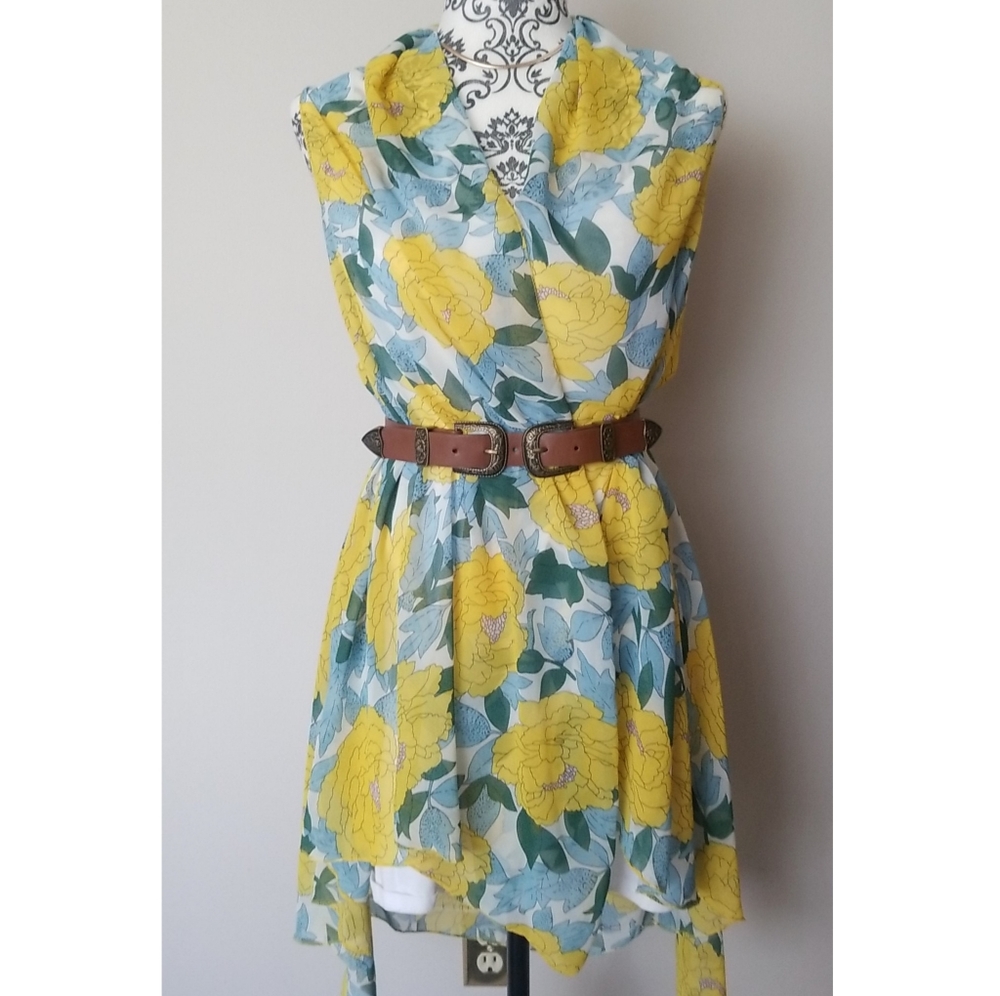 Floral Vest